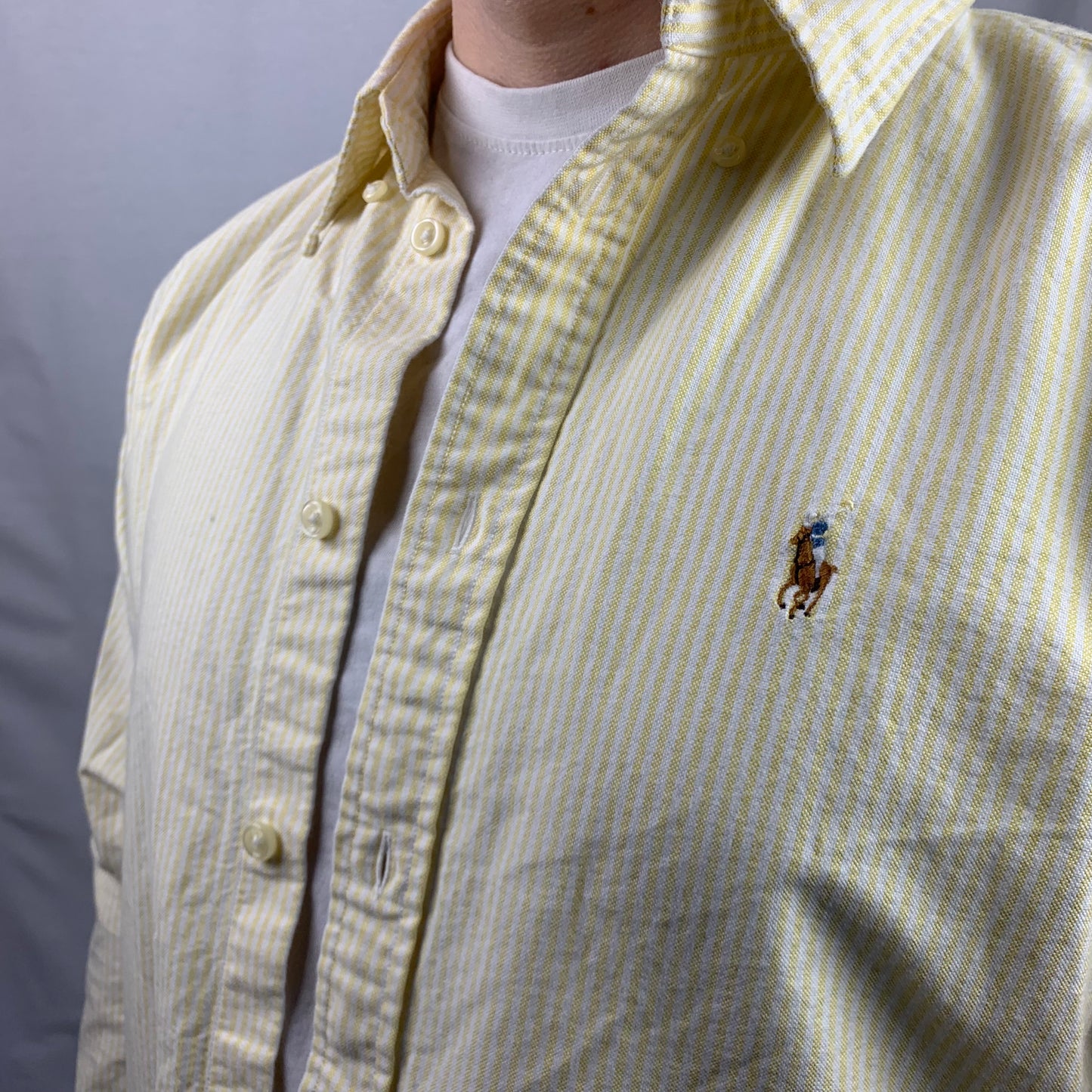 Ralph Lauren overhemd "Geel"